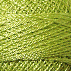 1262 Luminous Lime Pearl Cotton size #8