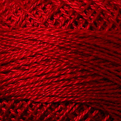 1333 Christmas Red Pearl Cotton size #8