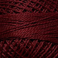 1334 Rusty Burgundy Pearl Cotton size #8