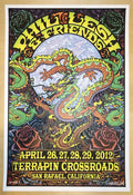 2012 Phil Lesh & Friends - San Rafael Silkscreen Concert Poster by Michael Everett
