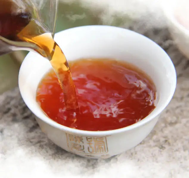 2016 ChenShengHao "Rong Pu" (Harmony & Simplicity) Cake 200g Puerh Ripe Tea Shou Cha - King Tea Mall