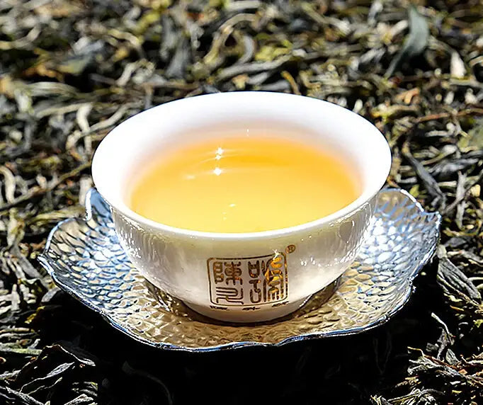 2017 ChenShengHao "Lao Ban Zhang - Fu Zi Qin" (Laoanzhang - Father & Son) Cake 357g Puerh Raw Tea Sheng Cha - King Tea Mall
