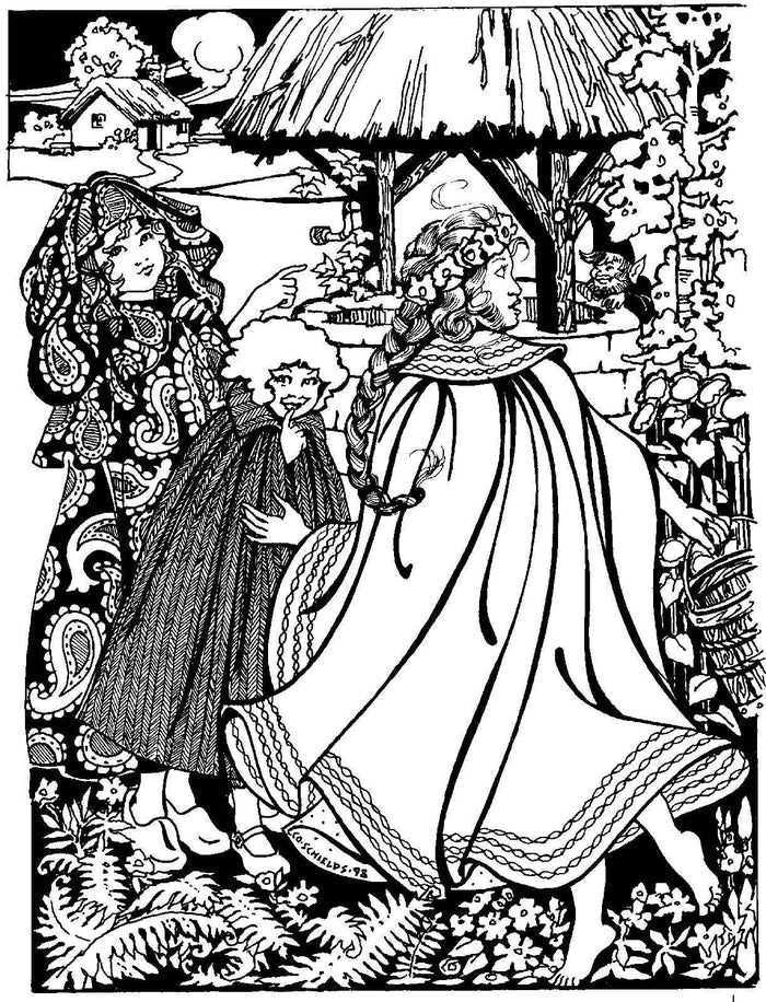 208 Kinsale Cloak for Young Folks - Sewing Pattern