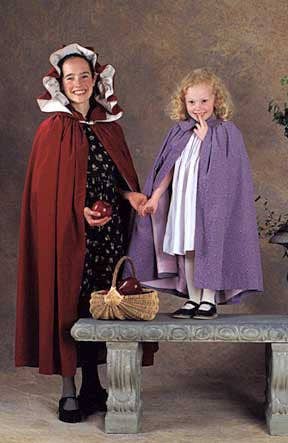 208 Kinsale Cloak for Young Folks - Sewing Pattern