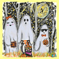 3 Ghosts Cat Pillow Swap