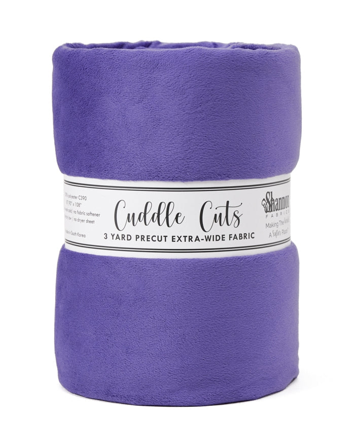3 Yard Cuddle 110" Cut- Amethyst