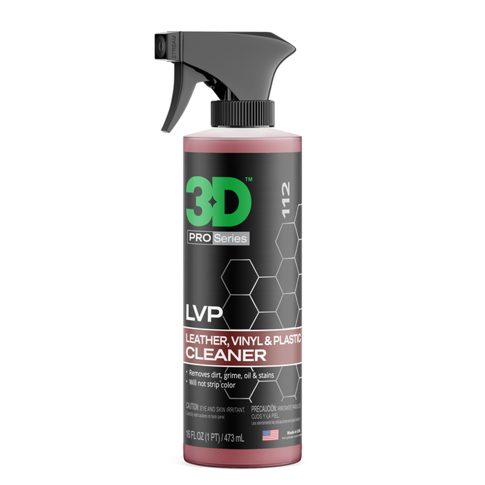 3D LVP Cleaner - Leather, Vinyl, Plastic Cleaner