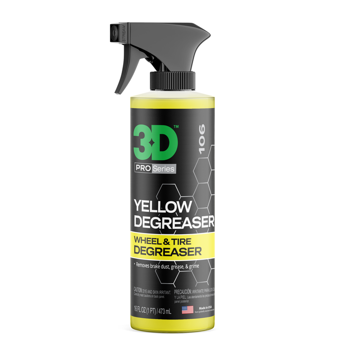 3D Yellow Degreaser - Tire & Trim Cleaner