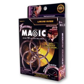 4 inch Linking Ring Set by Shoot Ogawa and Fantasma Magic - Trick