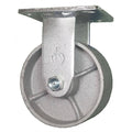 5" x 2" Semi-Steel Wheel Rigid Caster - Durable Superior Casters