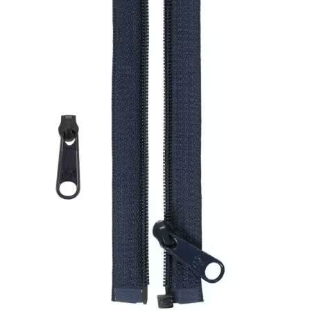 50in Separating Zipper and Extra Slide