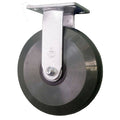 8" x 2" Ergolastomer Wheel Rigid Caster - Durable Superior Casters