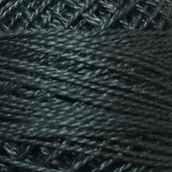 8111 Black Light Pearl Cotton size #8