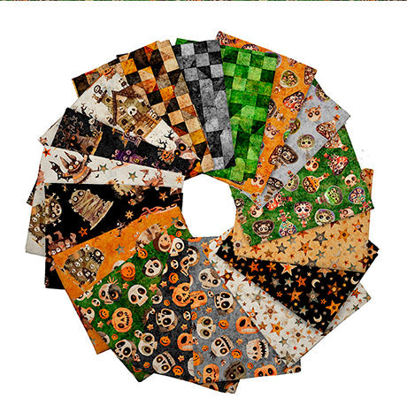 A Haunting We Will Go Fat Quarter Bundle
