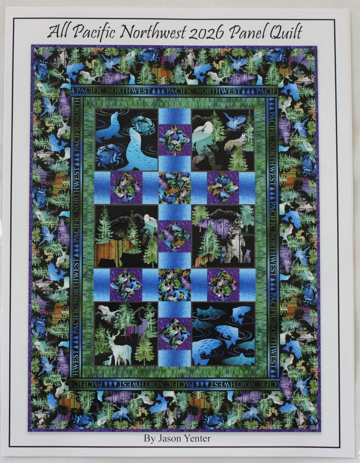 All Pacific Northwest 2026 Panel Quilt Pattern