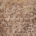 Allure brown and gold embossed leather - Your Western Decor