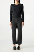 AMO Denim – Cate in Washed Black