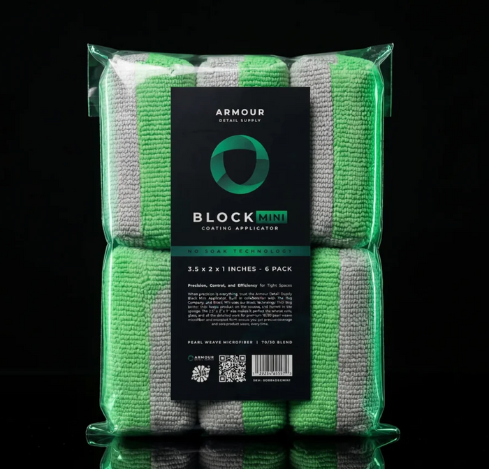 Armour Detail | BLOCK Mini Coating Applicator (6 Pack)
