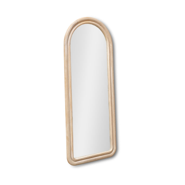 Ashridge 170x70cm Arch Wall Mirror - Whitewash - Laura James