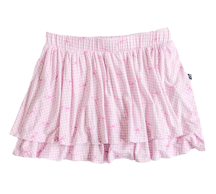 Astrid Flounce Skirt Pink
