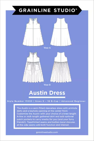 Austin Dress Size 0-18 by Grainline Studio