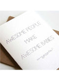 Awesome People Make Awesome Babies