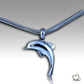 Baby Dolphin Cremation Pendant Jewelry - Urn Necklace - Lockets For Ashes- ExquisiteUrns