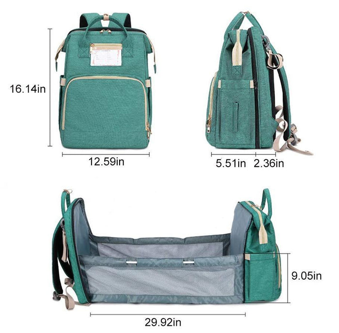 Backpack Diaper Changing Bed