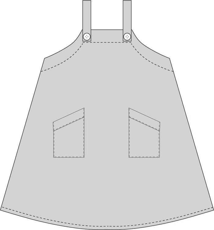 Basics Pinafore Dress - Sewing Pattern