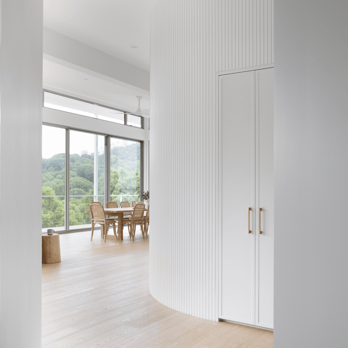 Cabinet Knobs & Handles Bayside Luxe - Camberwell Knurled Satin Brass Cabinetry Handles