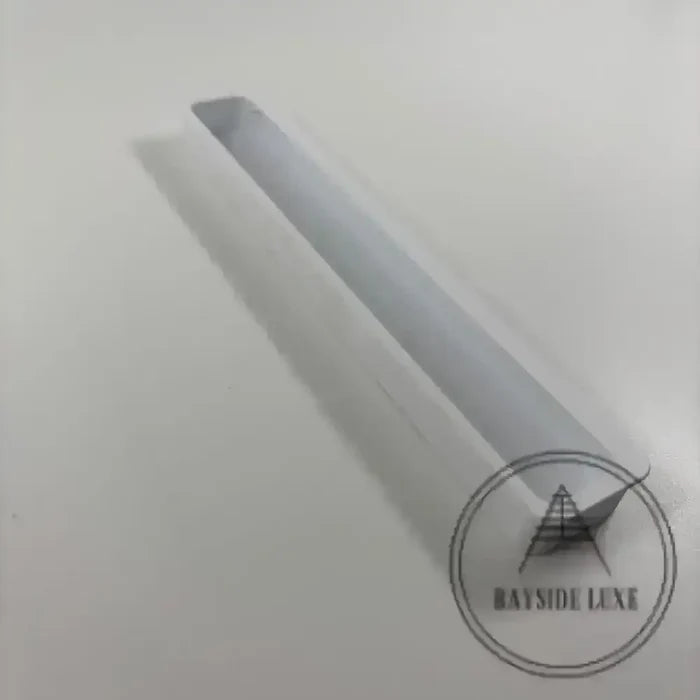 Door Handle Bayside Luxe - Dover Heights White Flush Pocket Door Handle