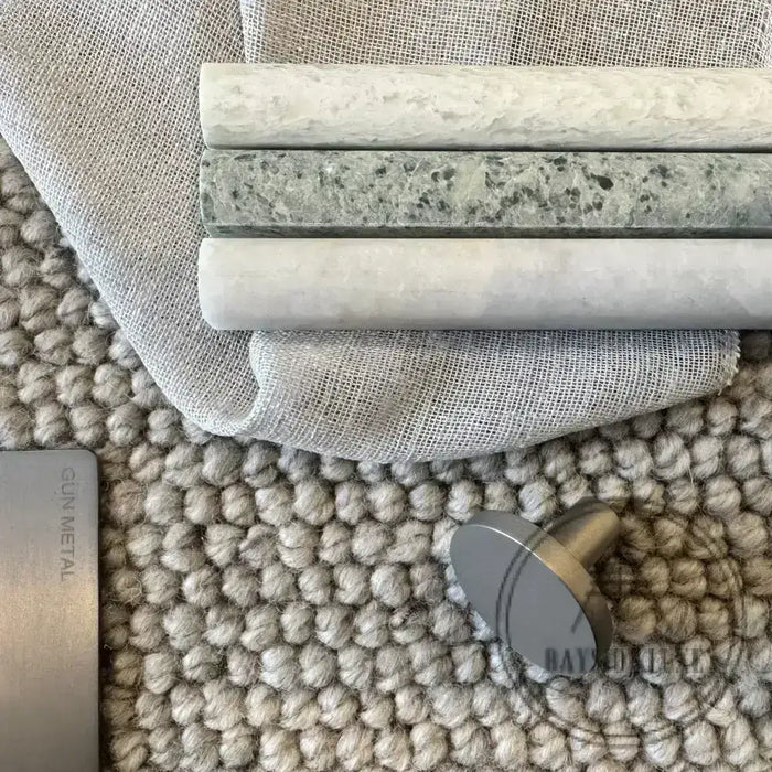 Cabinet Knobs & Handles 32 x 20mm / Nickel / Nickel Bayside Luxe - Elwood Modern Nickel Knobs