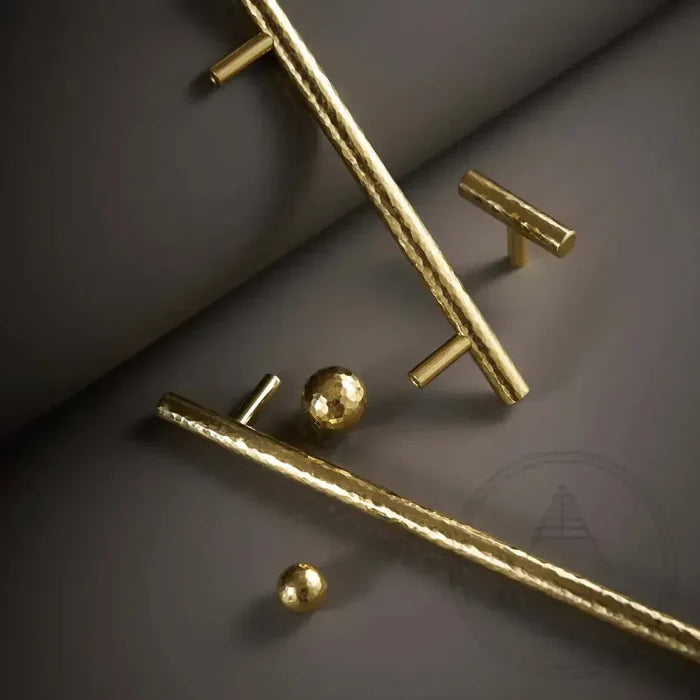 Cabinet Knobs & Handles Bayside Luxe - Hobart Hammer Finish Cabinetry Handles