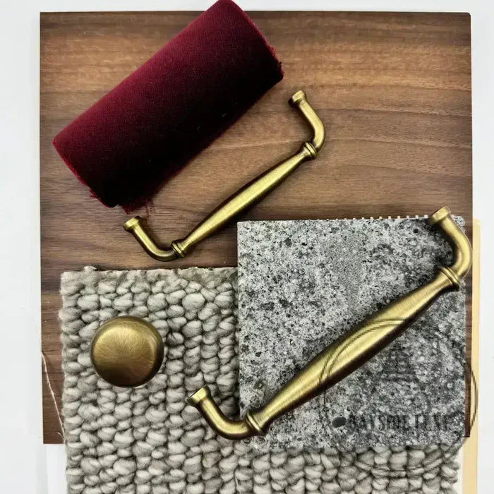 Bayside Luxe - Peppermint Grove Antique Brass Cabinetry Handles