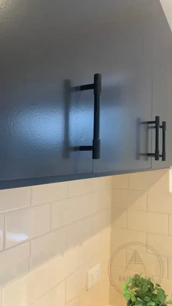 Cabinet Knobs & Handles Bayside Luxe - The Brighton Range  - Black Cabinetry Handles