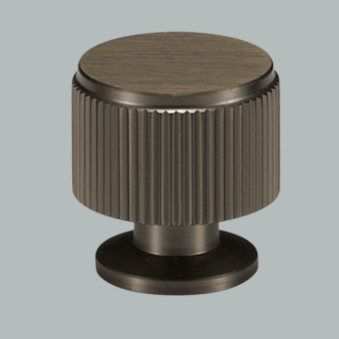 Cabinet Knobs & Handles Bayside Luxe - The Toorak - Dark Gunmetal Grey Luxe Cabinetry Handles