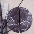 Cabinet Knobs & Handles Bayside Luxe Rosso Levanto Marble Round Cabinetry Handles -  160mm (Pair)