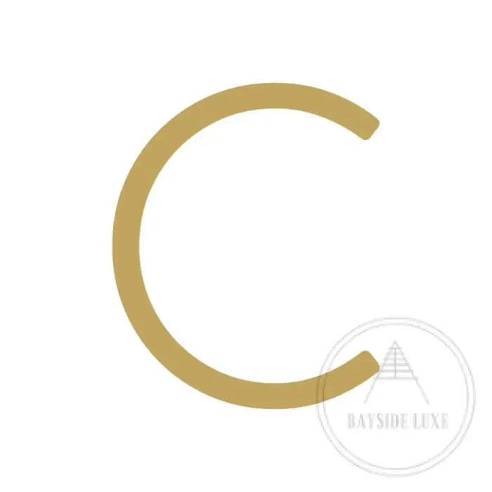 Hammered Satin Brass / 20 cm / C
