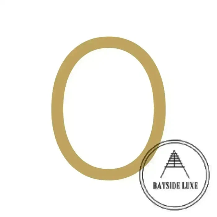 Solid Brass - Hammered Satin Brass / 25 cm / 0