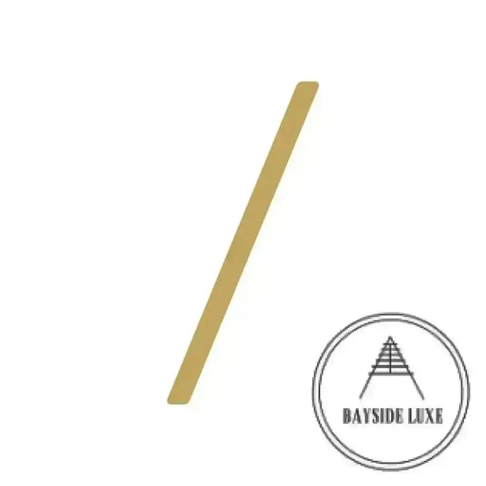 Solid Brass - Hammered Satin Brass / 25 cm / /