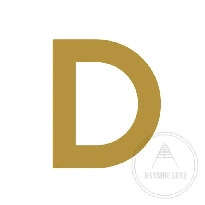 Brushed Satin Brass / 25 cm / D