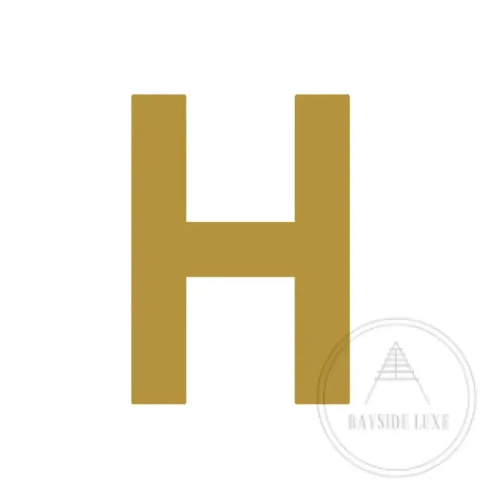 Brushed Satin Brass / 25 cm / H