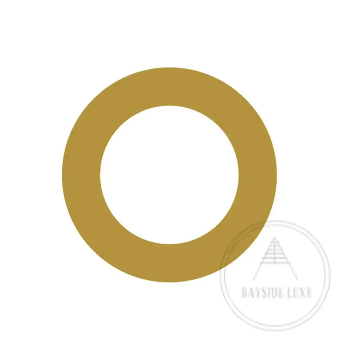Brushed Satin Brass / 25 cm / O