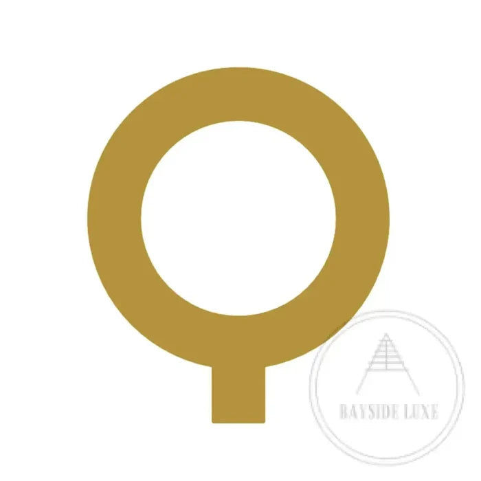 Brushed Satin Brass / 25 cm / Q