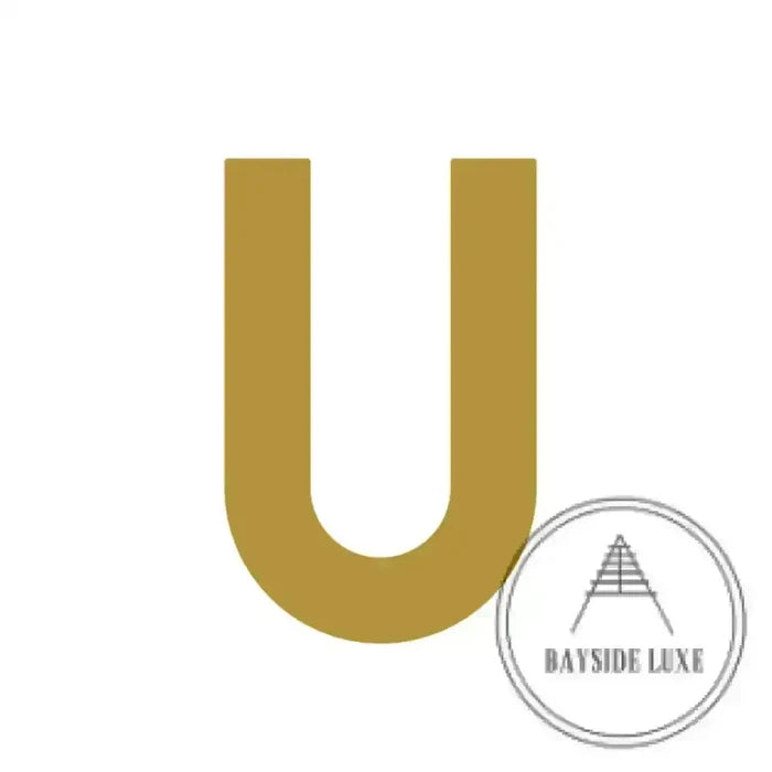 Brushed Satin Brass / 10 cm / U