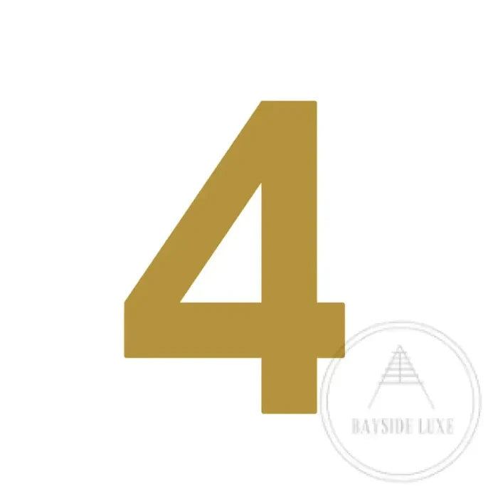 Brushed Satin Brass / 15 cm / 4