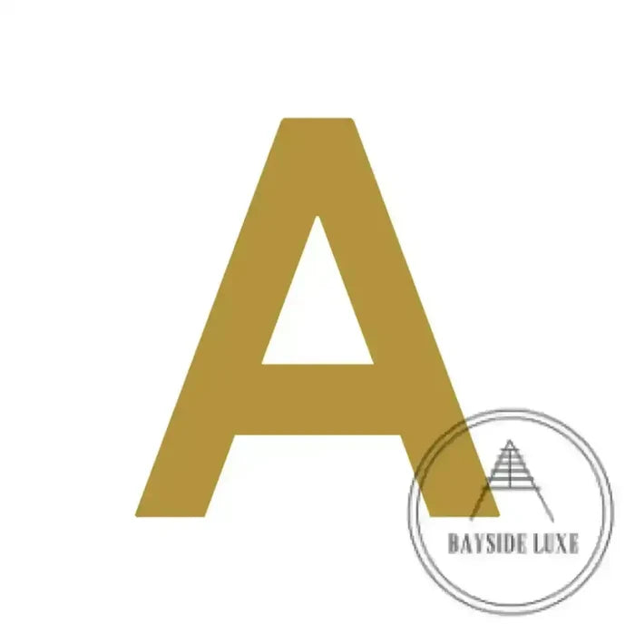 Brushed Satin Brass / 25 cm / A