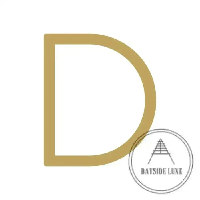 Brushed Satin Brass / 25 cm / D