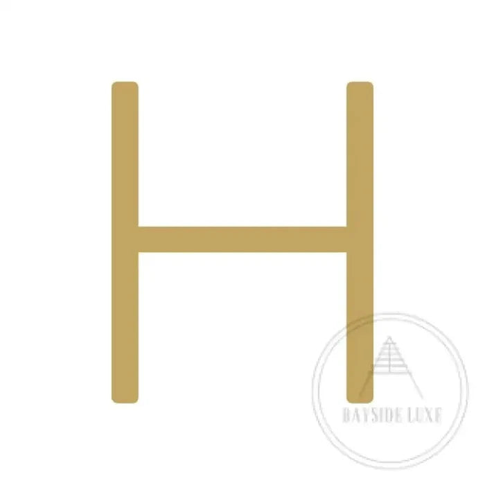 Brushed Satin Brass / 15 cm / H