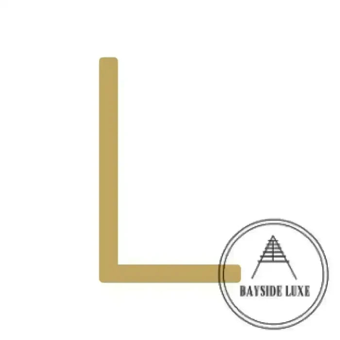 Brushed Satin Brass / 10 cm / L